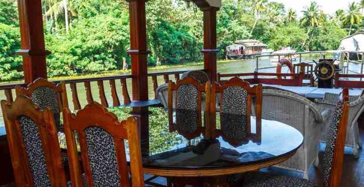 Aqua Jumbo Houseboats Hotel คุมาราคม ภายนอก รูปภาพ
